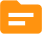 Orange mapp ikon